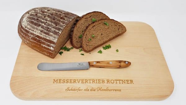 Otter Frühstücksmesser Wacholderholz