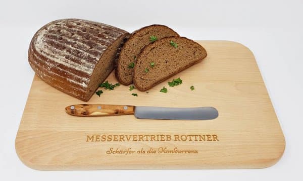 Otter Frühstücksmesser Wacholderholz