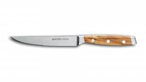 Felix First Class Wood steak knife with saw