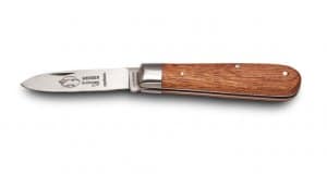 Otter small pocket knife Sapelli