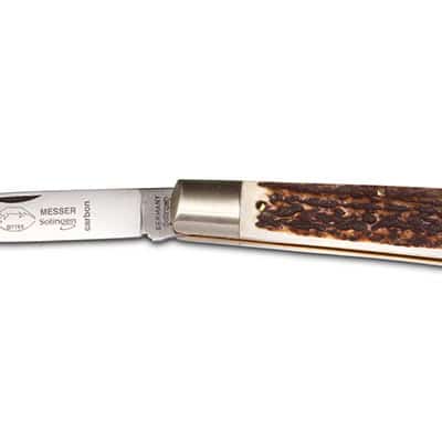 Otter kleines Taschenmesser Hirschhorn