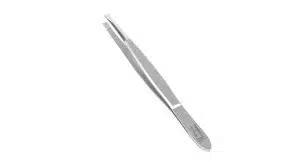 Niegeloh Inox Pinzette Gerade mit polierter Spitze
