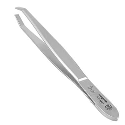 Niegeloh Inox tweezers curved
