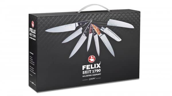 Felix knife set packaging