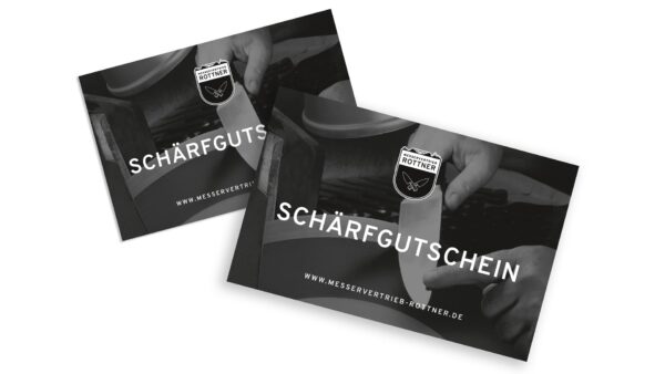 Messervertrieb Rottner Schärfgutschein Küchenmesser Messervertrieb Rottner Schärfgutschein Küchenmesser