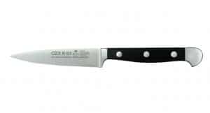 Güde Alpha paring knife black handle