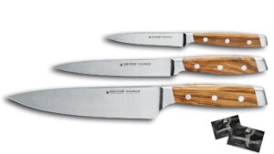 Felix First Class Wood knife set 3 pieces