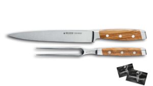 Felix First Class Wood Tranchierbesteck Frontansicht