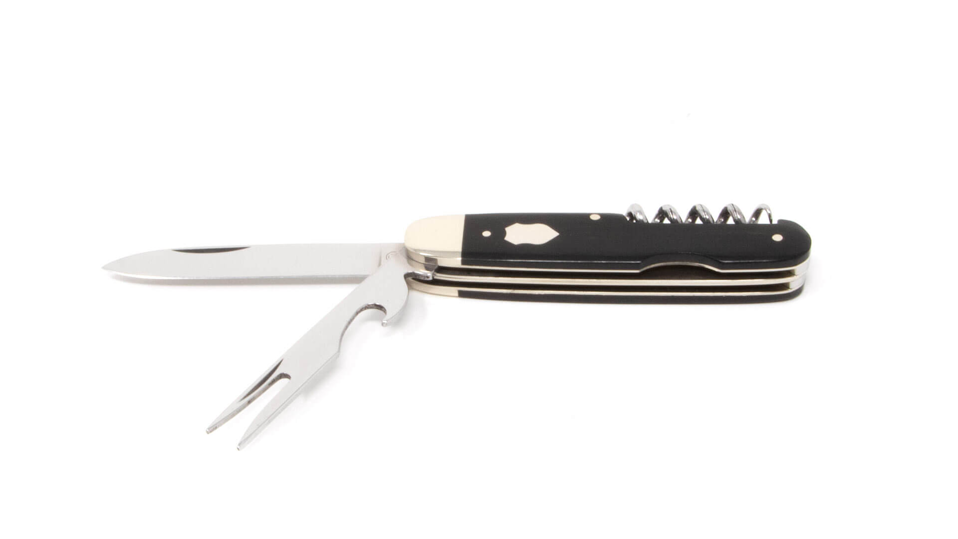 Hartkopf cutlery pocket knife ebony with corkscrew