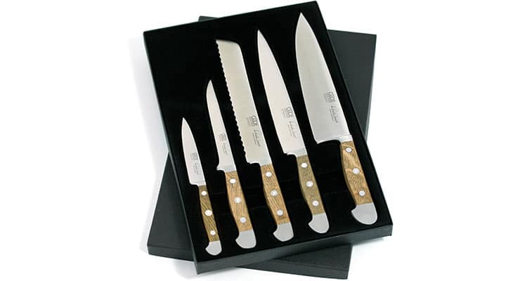 Güde Alpha gift set 5-piece kitchen knives