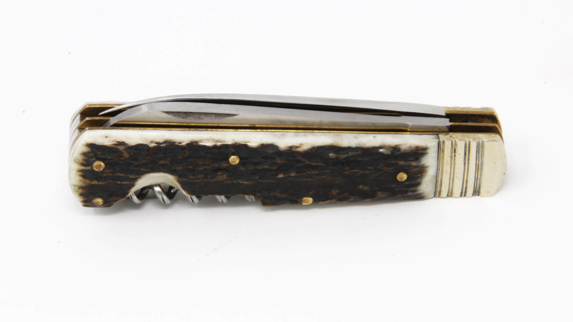 Hubertus Series 11 hunting pocket knife with saw folded in