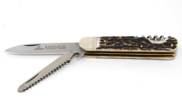 Hubertus Serie 12 Jagdtaschenmesser mit Säge