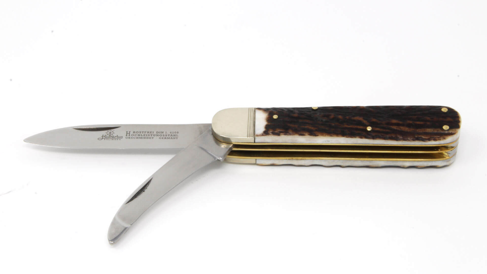 Hubertus Serie 12 Jagdtaschenmesser mit Waidklinge