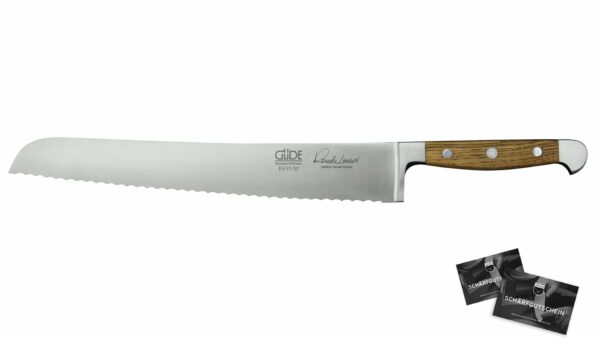 Güde Alpha Fasseiche großes Brotmesser Solingen Güde Alpha Fasseiche großes Brotmesser Solingen