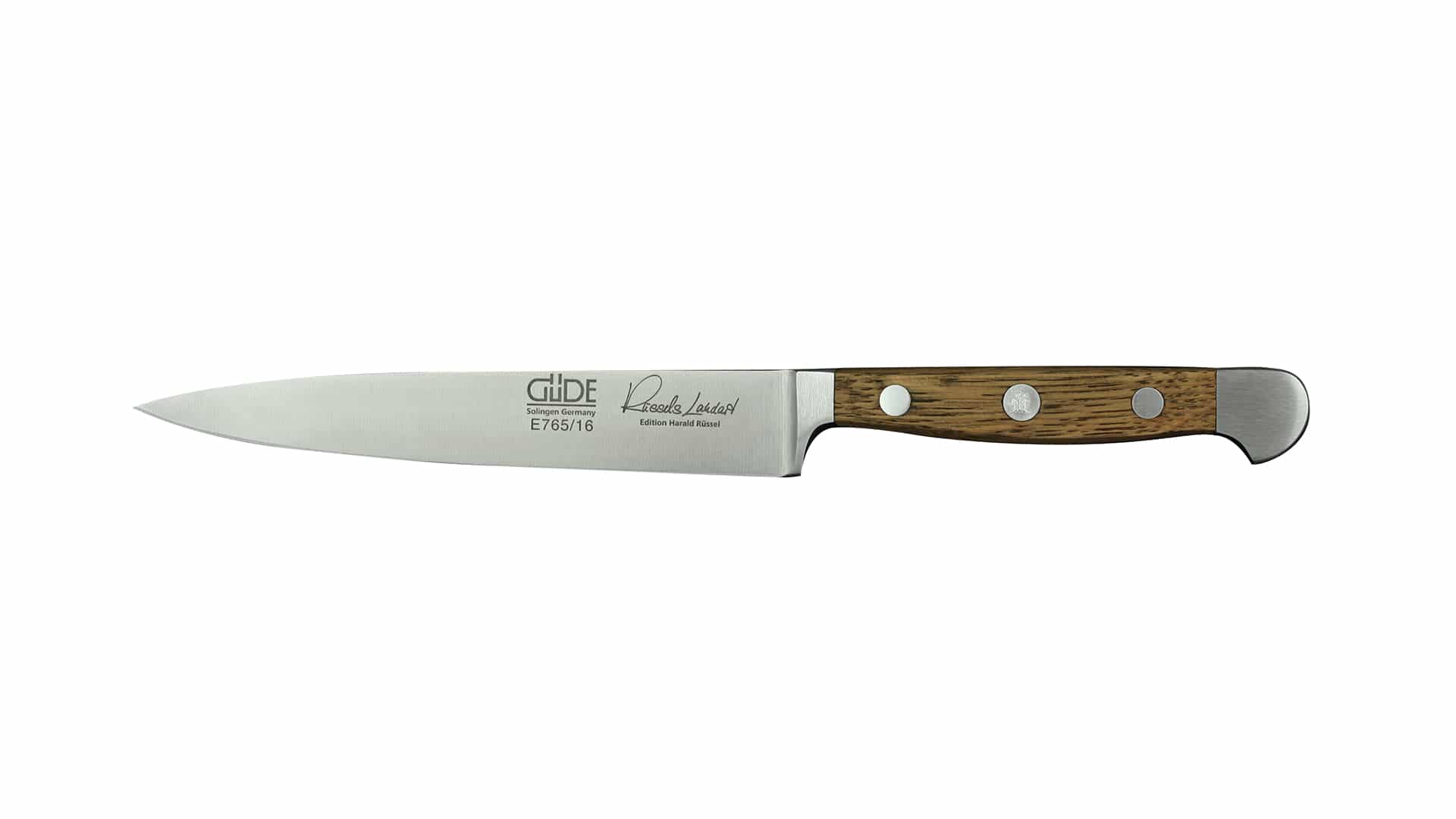 Güde Alpha barrel oak preparation knife
