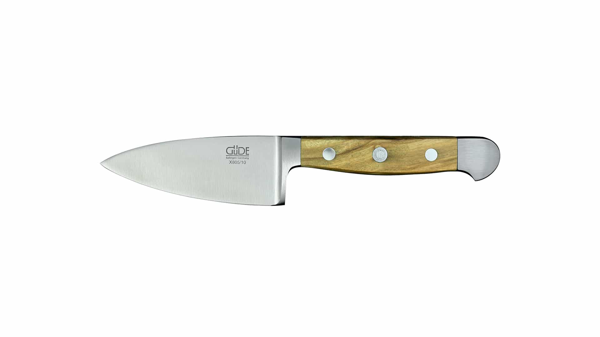 Güde Alpha Olive hard cheese knife