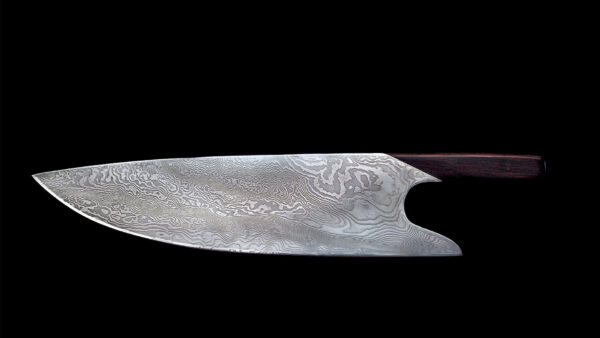 Güde Damastmesser The Knife Frontansicht Güde Damastmesser The Knife Frontansicht