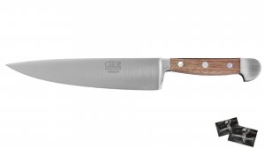 buy guede-alpha-walnut-chef-knife-21-cm