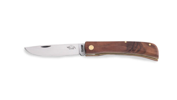 otter-hippekniep-pocket knife-root walnut