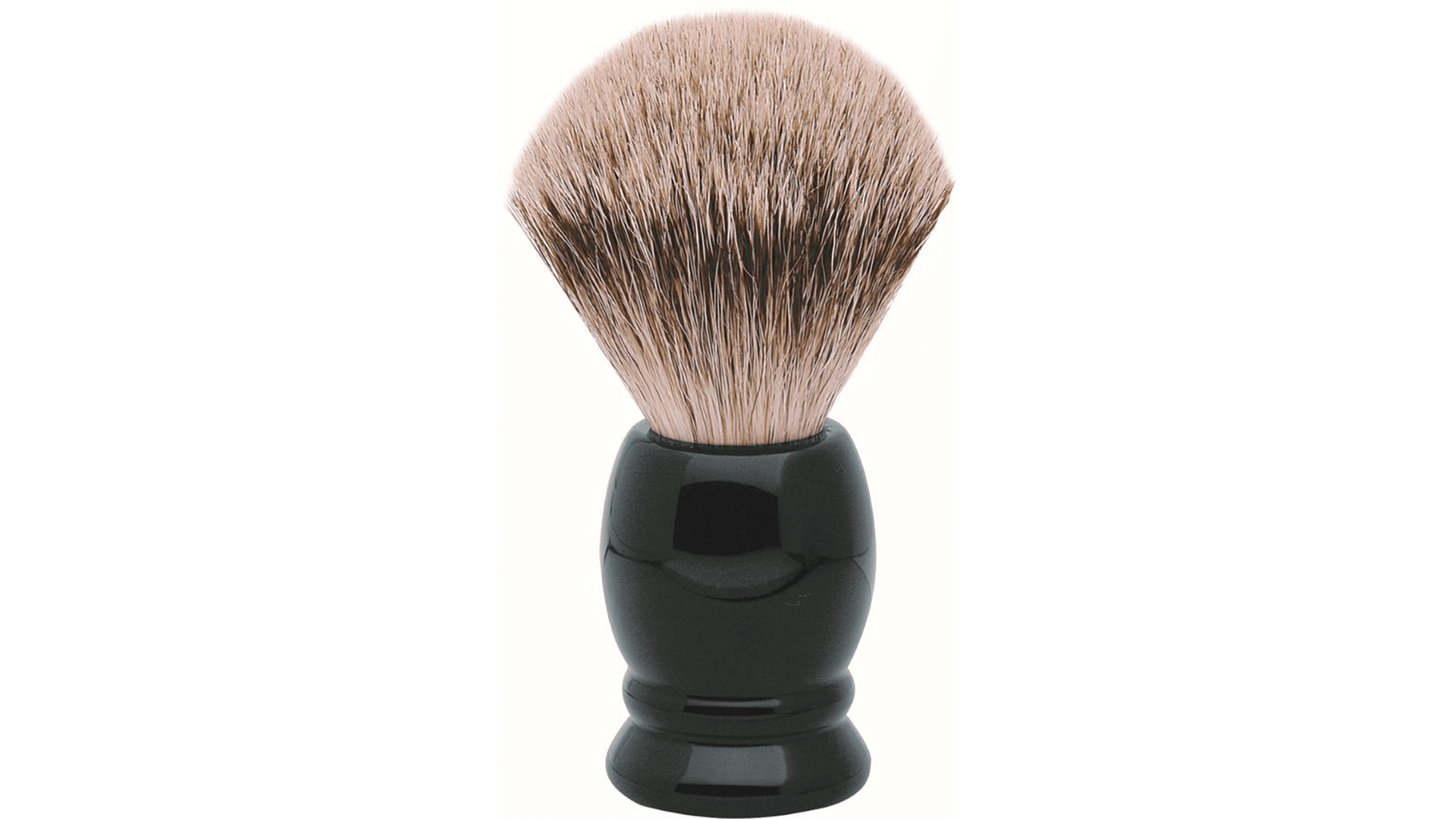 erbe-shaving-brush-badger-hair-high-grade resin-black-size-l-from-solingen