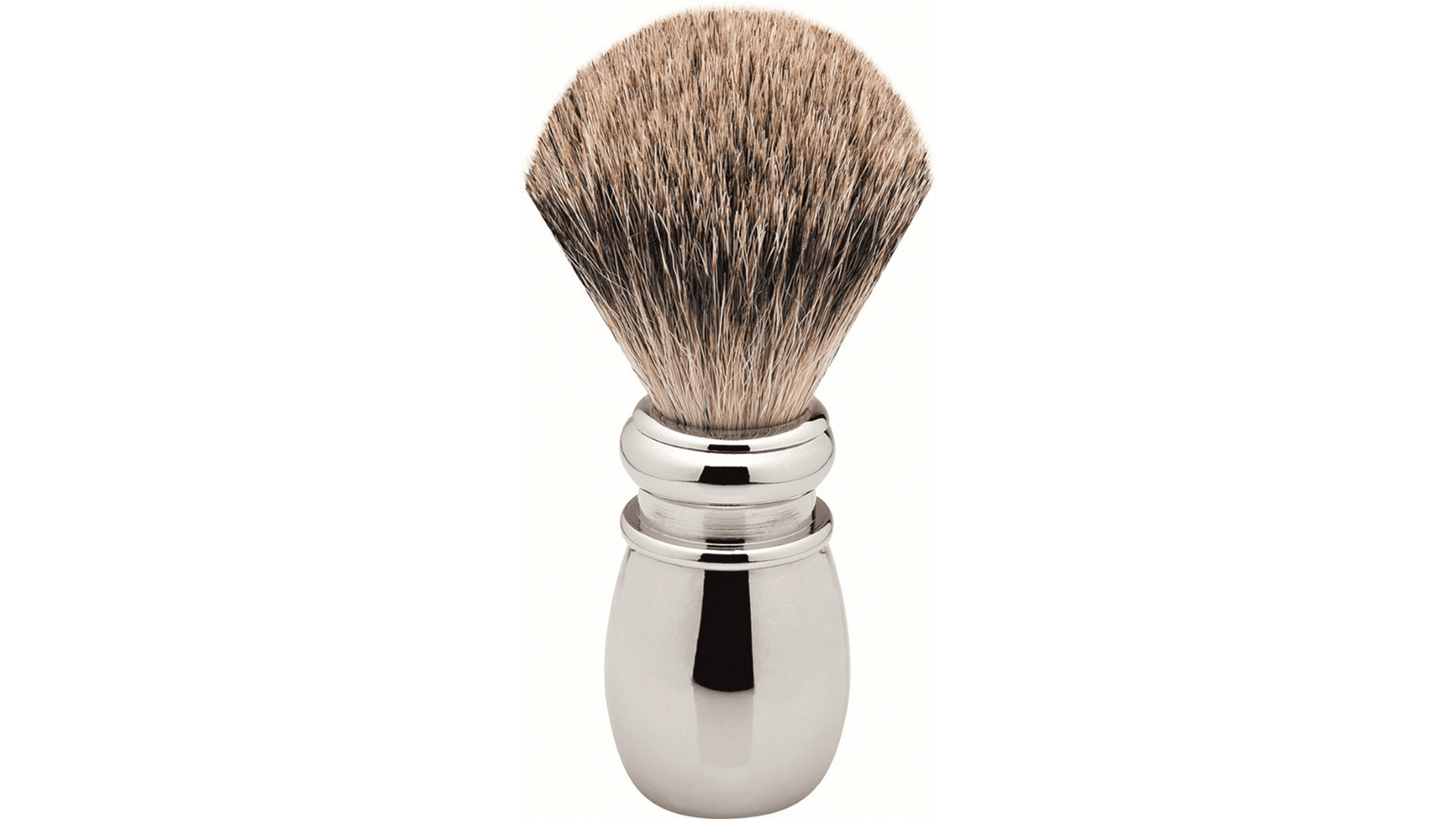 heritage-shaving-brush-badger-hair-metal-shiny-refined-size-m-from-solingen