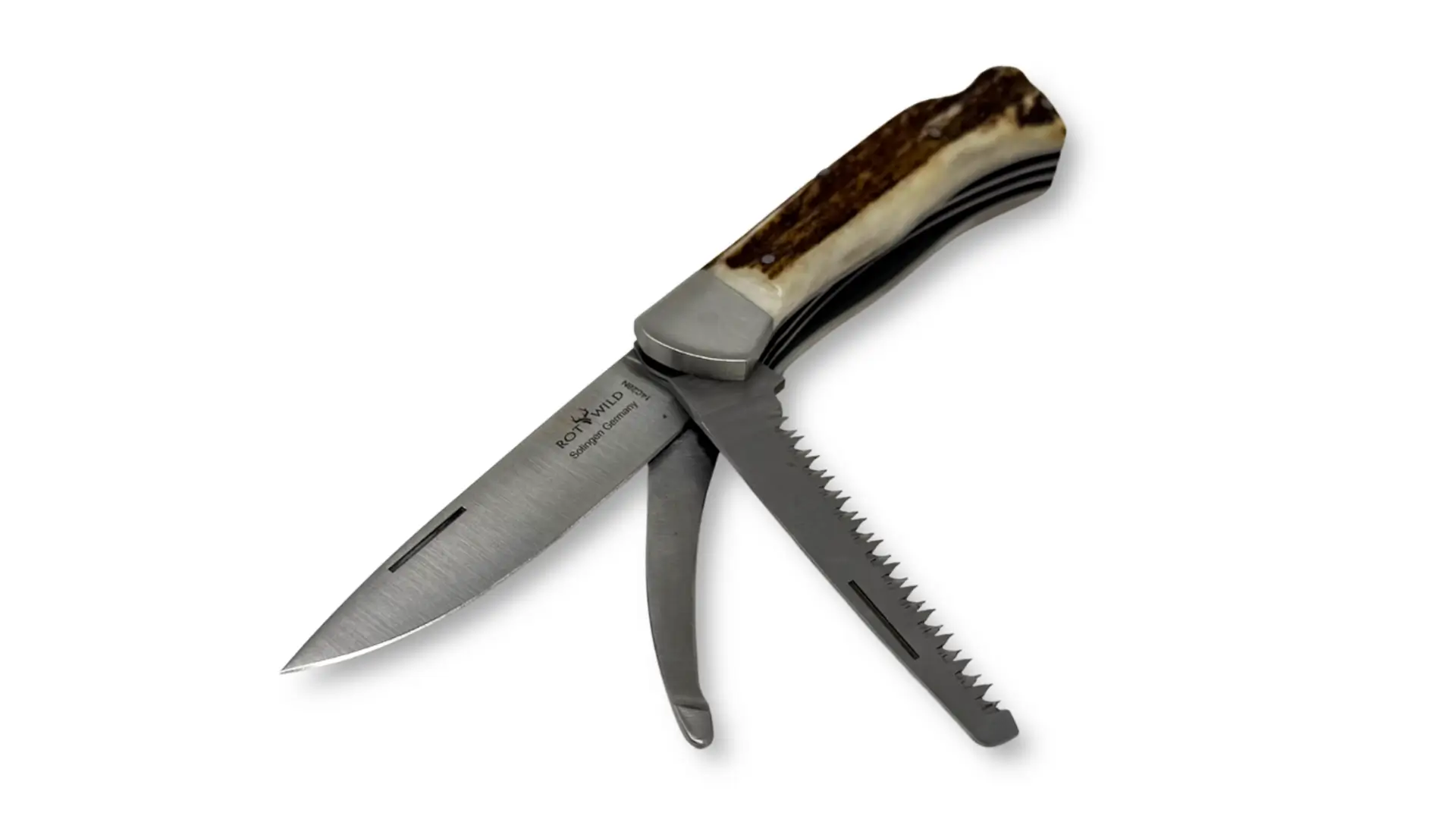 Rotwild Luchs Jagdtaschenmesser Solingen