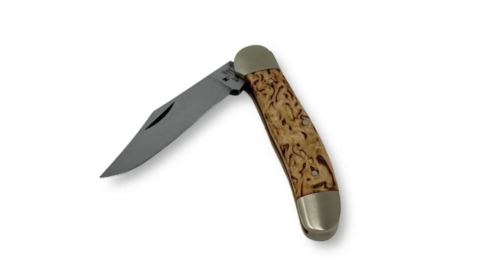 Robert Klaas Taschenmesser Copperhead Maserbirke
