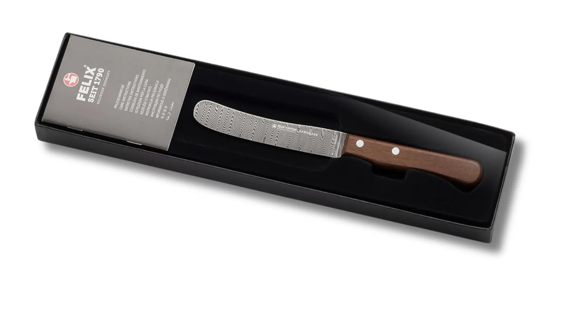Buckelsmesser Frühstücksmesser Damast