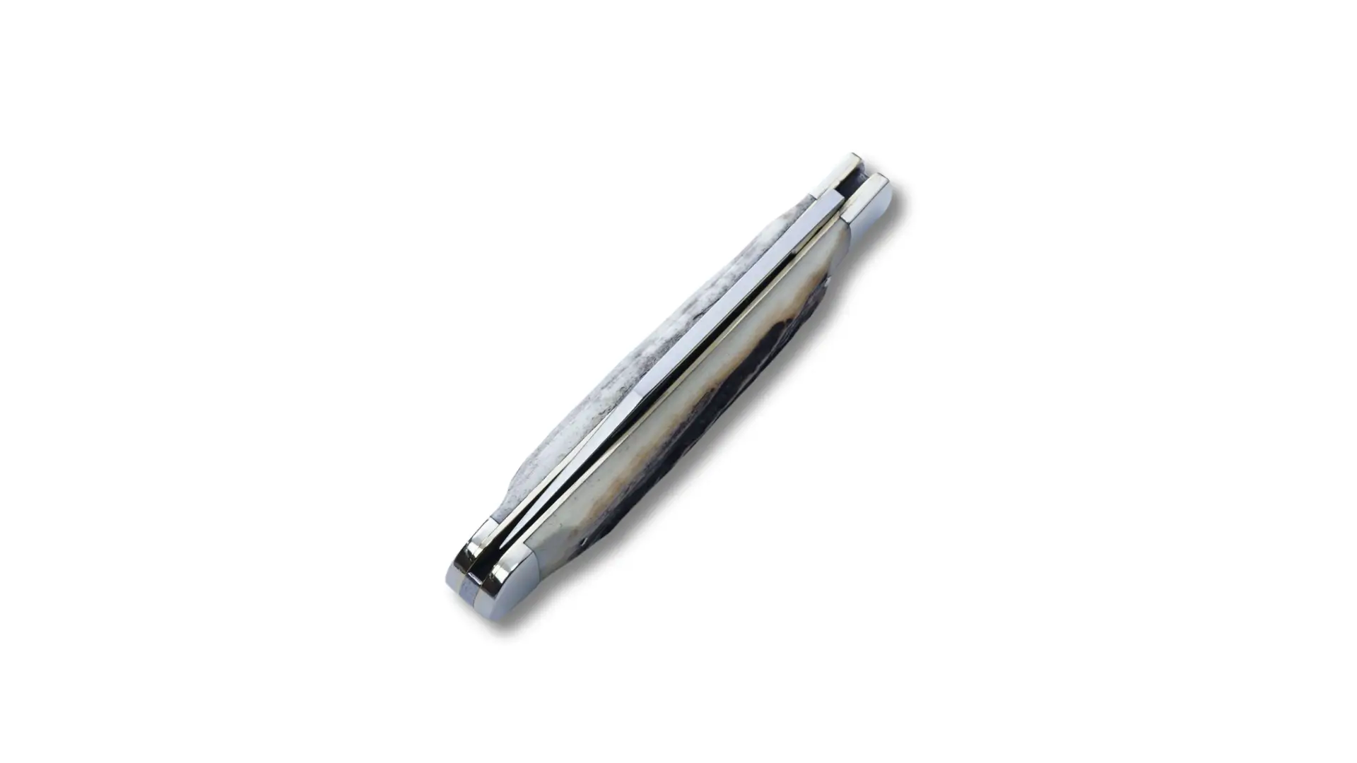 otter-trapper-slim-hirschhorn-taschenmesser-ansicht-von-oben