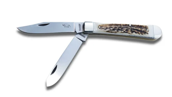 otter-trapper-hirschhorn-taschenmesser-zwei-teilig