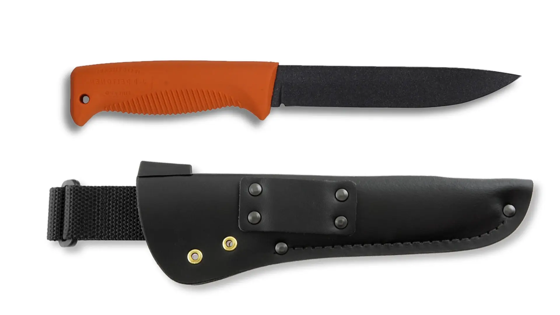 peltonen-m95-ranger-puukko-outdoormesser-lederscheide-orange